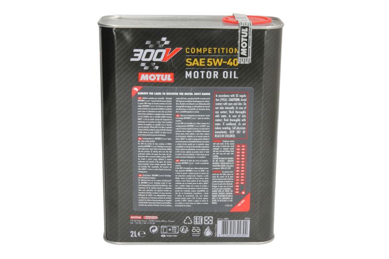 Ulei de motor Motul 300V Competition 5W50 2l - imagine 3