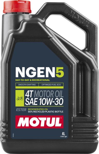 Ulei de motor Motul Ngen5 4T 10W30 API SM/SP 4L