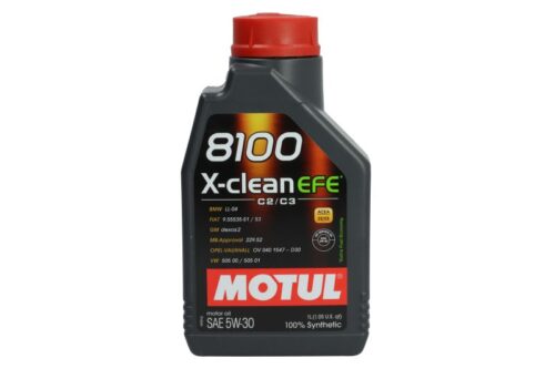 Ulei de motor Motul Specfic 8100 X-clean EFE 5W30 C2/C3 1L