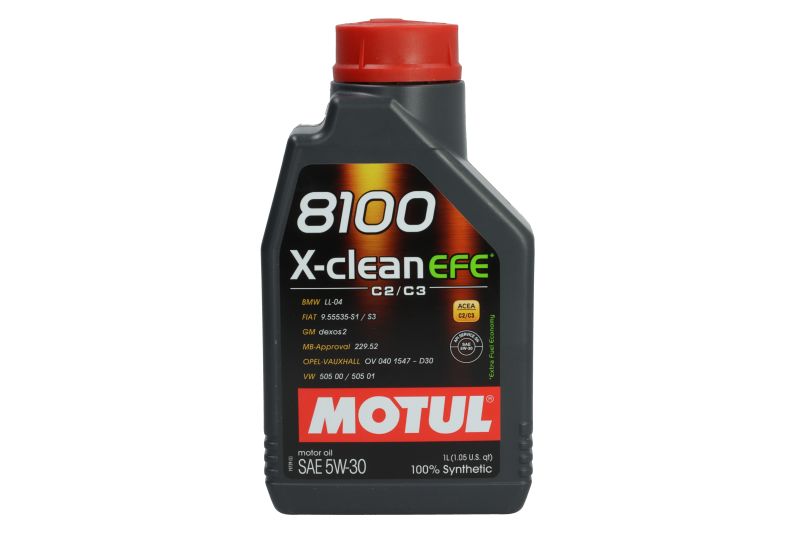Ulei de motor Motul Specfic 8100 X-clean EFE 5W30 C2/C3 1L