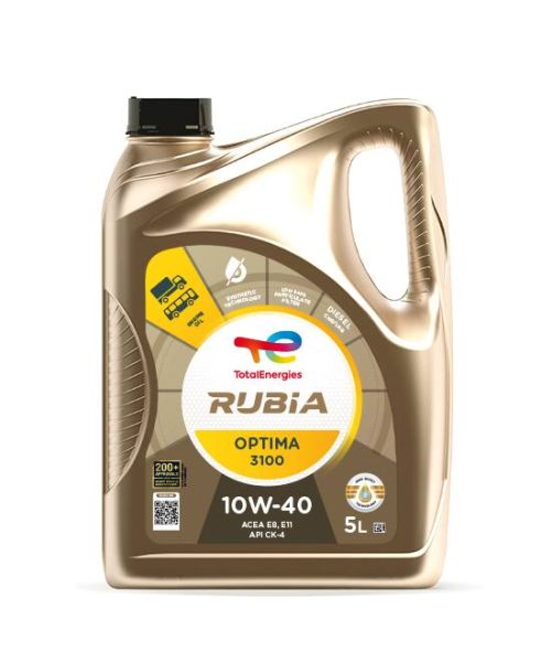 Ulei de motor Total Energies Rubia Optima 3100 10W40 ACEA E11, E6, E7, E8, E9 5L