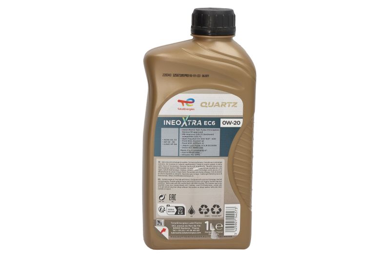 Ulei de motor Total Energies Quartz Ineo Xtra EC6 0W20 C5 1L - imagine 2