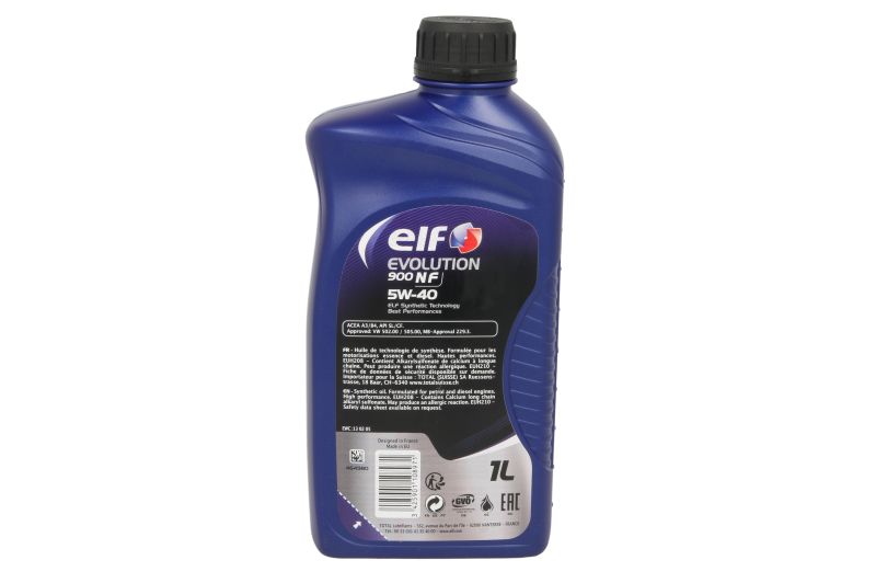 Ulei de motor Elf Evolution 900 NF 5W40 ACEA A3,B4 1L - imagine 2