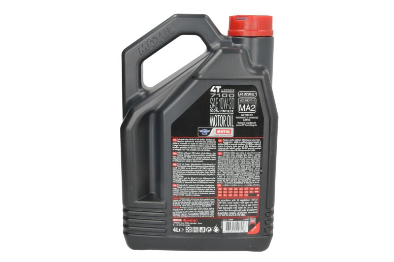 Ulei de motor Motul 4T 7100 10W30 API SN 4L - imagine 2