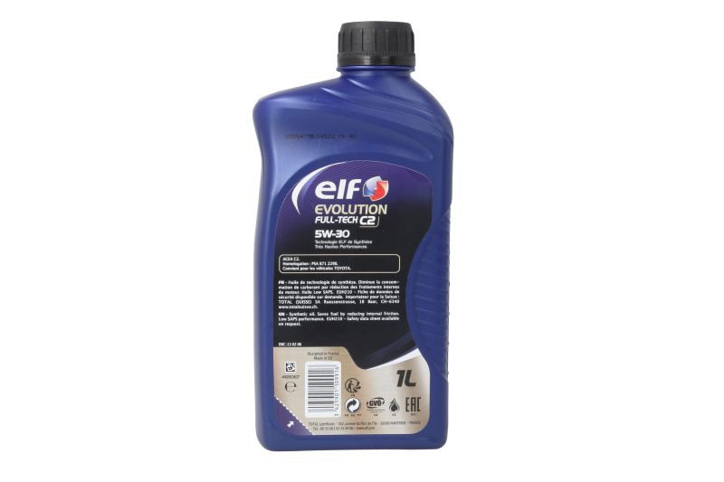 Ulei de motor Elf Evolution Full-Tech 5W30 C2 1L - imagine 2