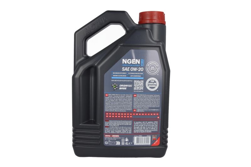 Ulei de motor Motul Ngen Hybrid 0W20 ACEA GF-6A 4L - imagine 2