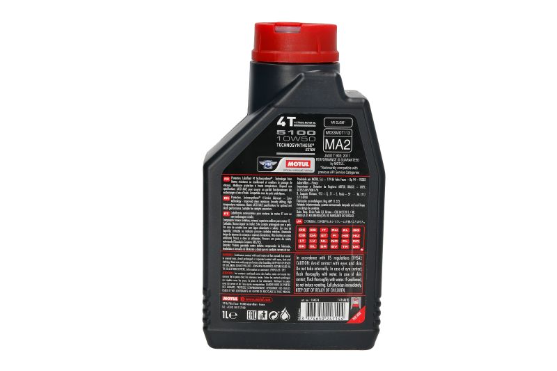 Ulei de motor Motul 5100 10W50 API SM 1L - imagine 2