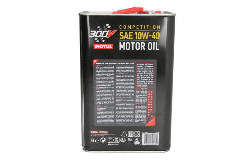 Ulei de motor Motul 300V Competition 10W40 5L - imagine 3