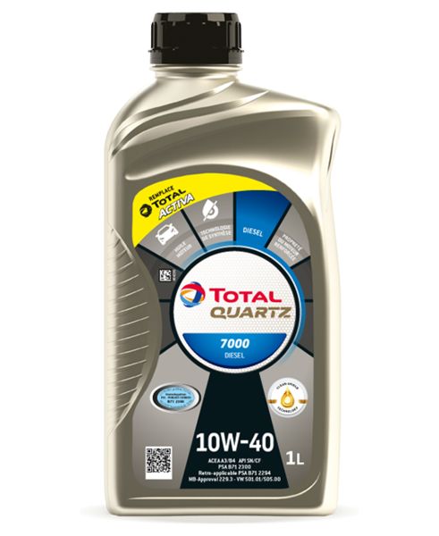 Ulei de motor Total Quartz 7000 10W40 ACEA A3,B4 Diesel 1L