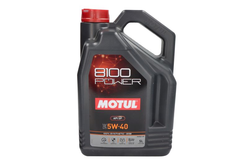Ulei de motor Motul 8100 Power 5W40 API SP 5L - imagine 2