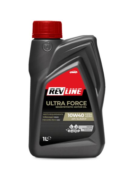 Ulei de motor Revline Ultra Force 10W40 ACEA A3,B3,B4 1L