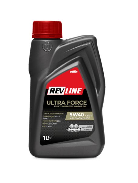 Ulei de motor Revline Ultra Force 5W40 ACEA A3, B4 1L