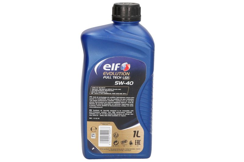 Ulei de motor Elf Evolution Full-Tech LSX 5W40 C3 1L - imagine 2