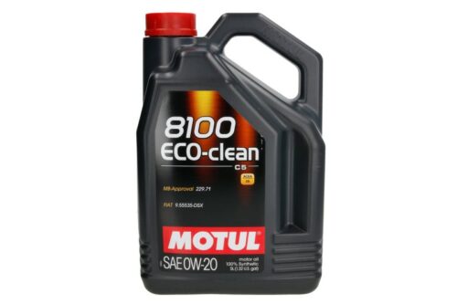 Ulei de motor Motul 8100 ECO-clean 0W20 ACEA C5,C6 5L