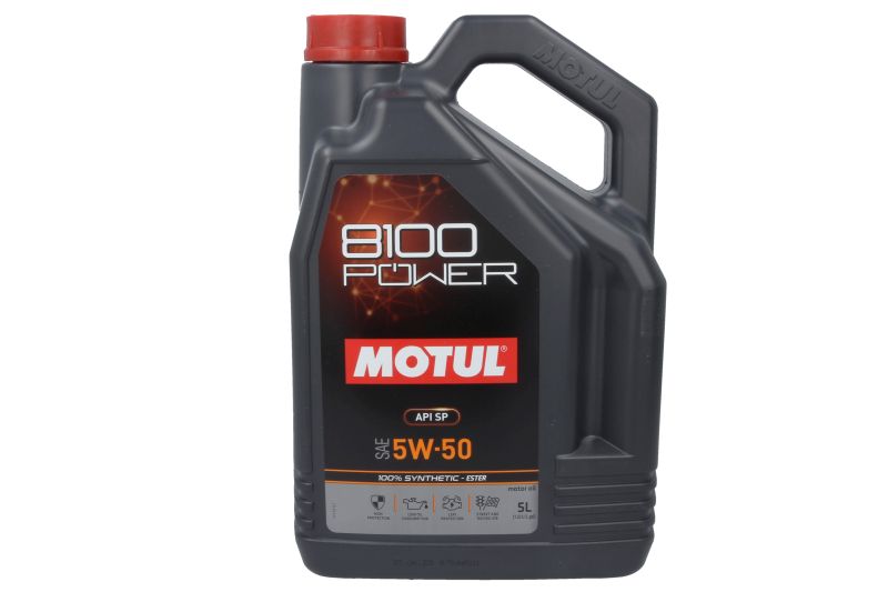 Ulei de motor Motul 8100 Power 5W50 API SP 5L - imagine 2