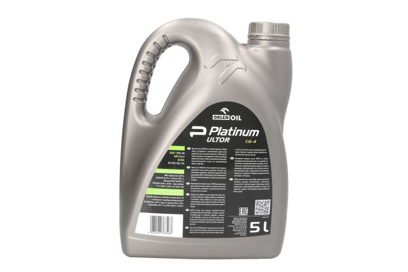 Ulei de motor Orlen Platinum Ultor CG-4 15W40 ACEA E7 5L - imagine 2