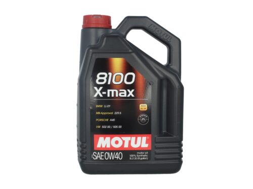 Ulei de motor Motul 8100 X-max 0W40 ACEA A3,B4 5L