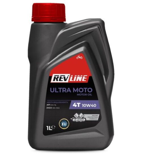 Ulei de motor Revline Ultra Moto 4T 10W40 API SM 1L