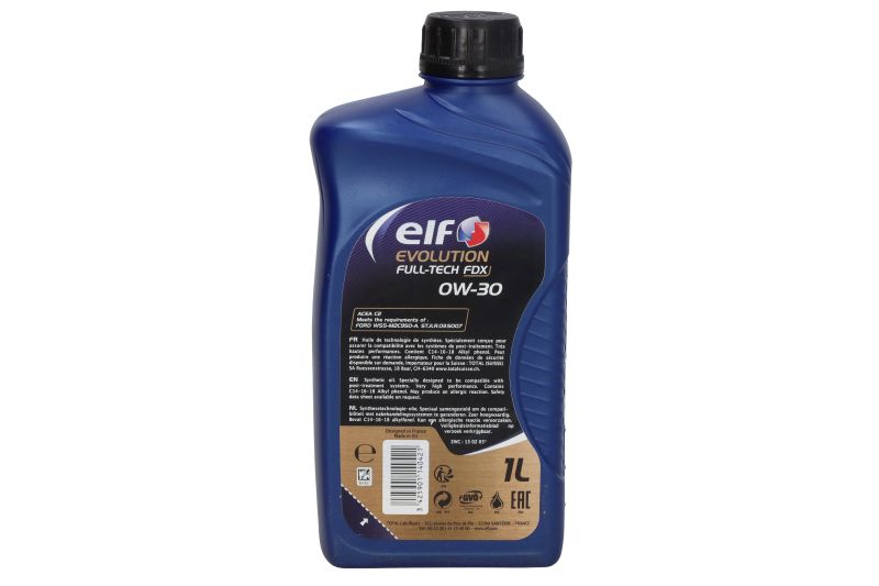 Ulei de motor Elf Evolution Full-Tech FDX 0W30 C2 1L - imagine 2