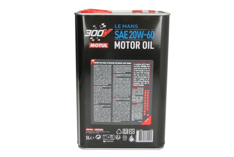 Ulei de motor Motul 300V Le Mans 20W60 5l - imagine 3