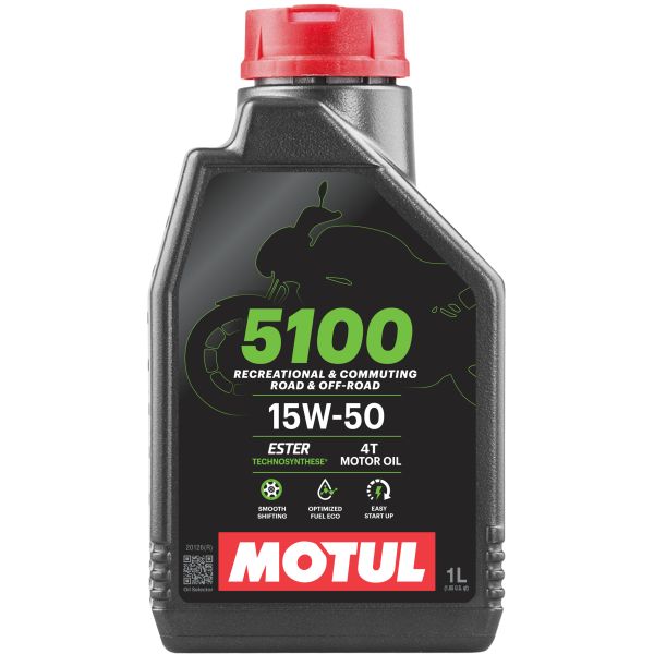 Ulei de motor Motul 5100 4T 15W50 API SM 1L - imagine 3