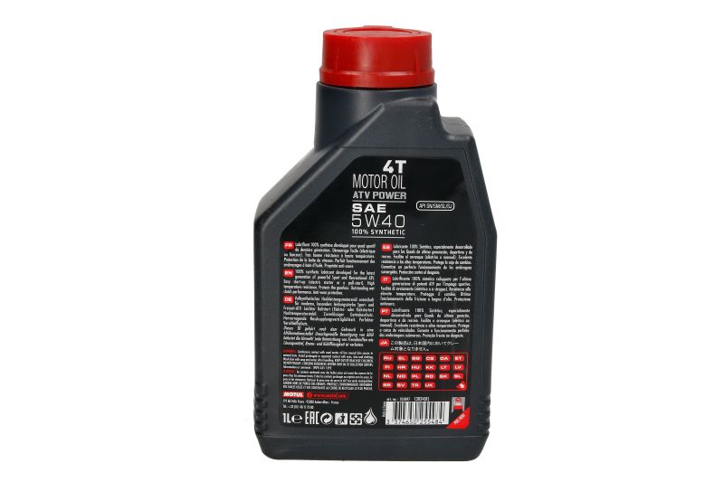 Ulei de motor Motul Atv Power 5W40 API SN 1L - imagine 2