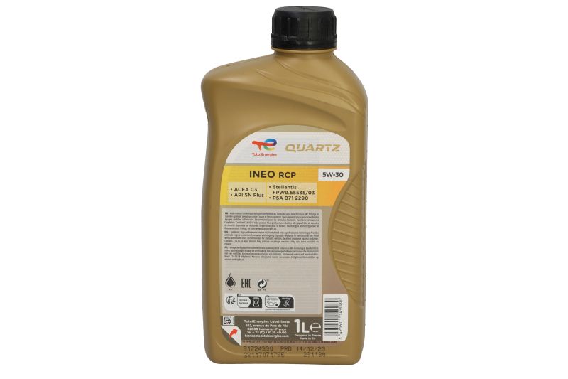 Ulei de motor Total Energies Quartz Ineo RCP 5W30 C3 1L - imagine 2