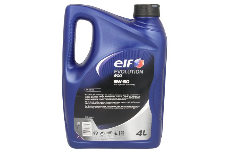 Ulei de motor Elf Evolution 900 5W50 API CD,SG 4L - imagine 2