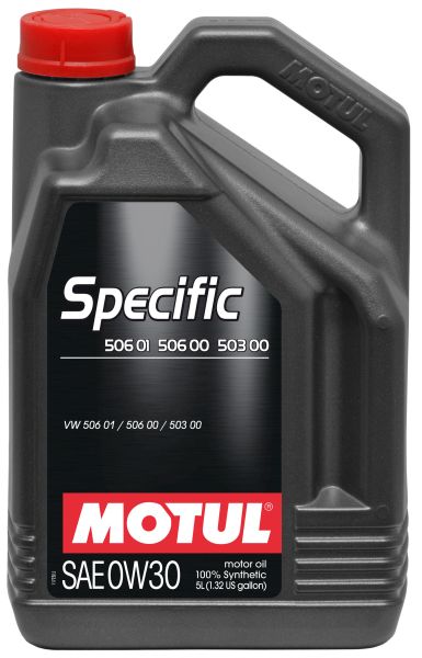 Ulei de motor Motul Specific VW 503.00, VW 506.00, VW 506.01 0W30 ACEA A5,B5 5L