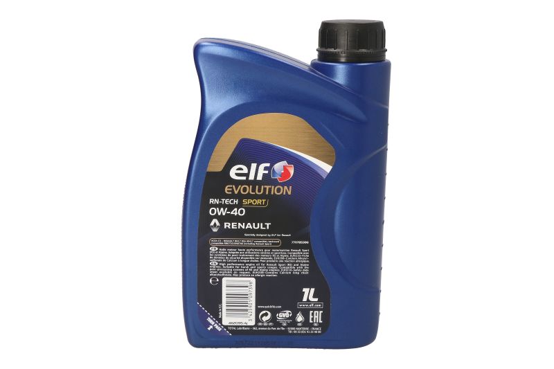 Ulei de motor Elf Evolution Rn-Tech Sport 0W40 C3 1L - imagine 2