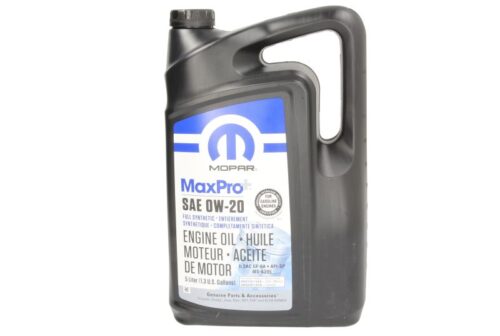 Ulei de motor Mopar MaxPro 0W20 ILSAC GF-6A, SP 5L