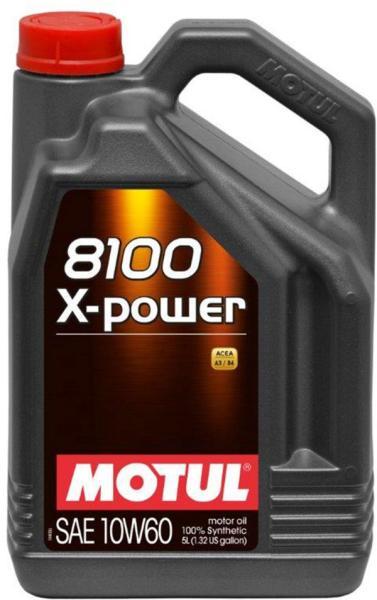 Ulei de motor Motul 8100 X-power 10W60 ACEA A3,B4 5L