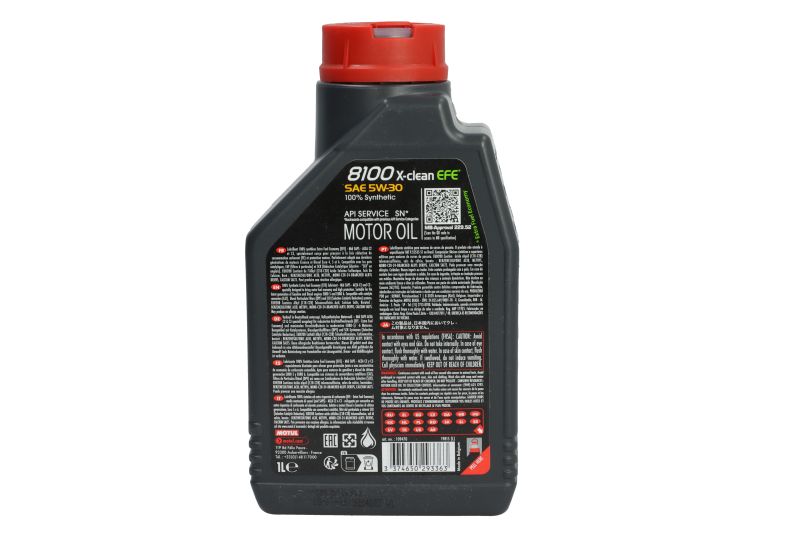 Ulei de motor Motul Specfic 8100 X-clean EFE 5W30 C2/C3 1L - imagine 2