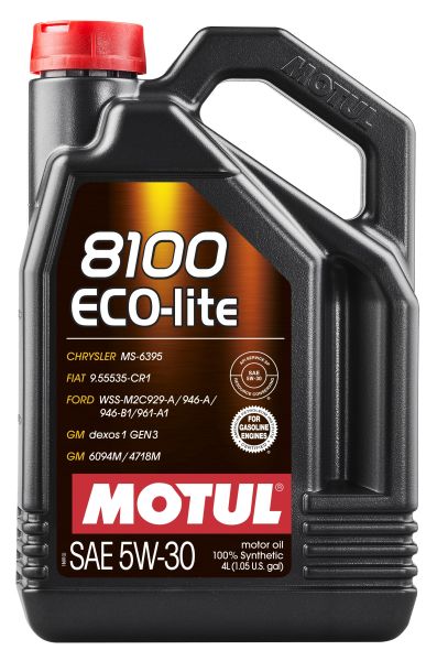 Ulei de motor Motul 8100 ECO-lite 5W30 Api SP, Rc 4L