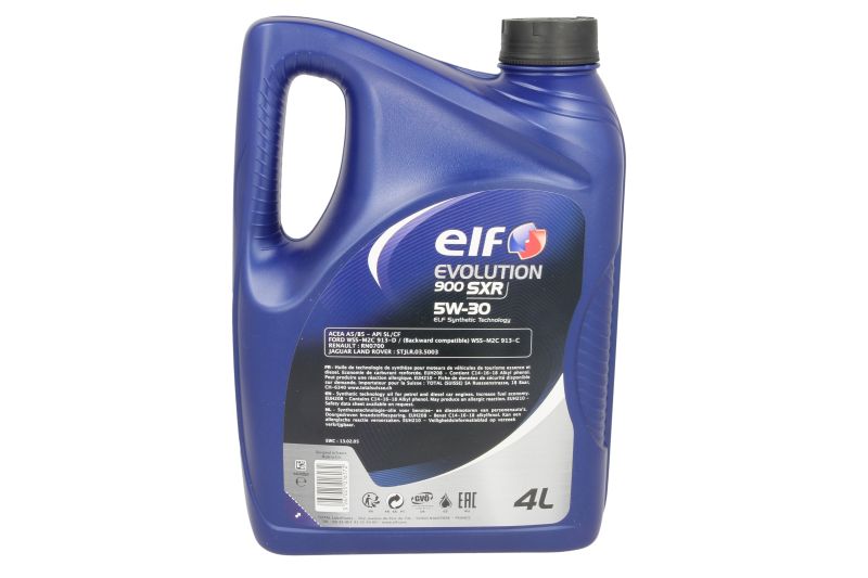 Ulei de motor ELF Evolution 900 SXR 5W30 ACEA A5,B5 4L - imagine 2