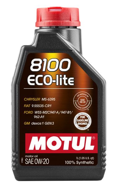 Ulei de motor Motul 8100 ECO-lite 0W-20 API RC,SP 1L