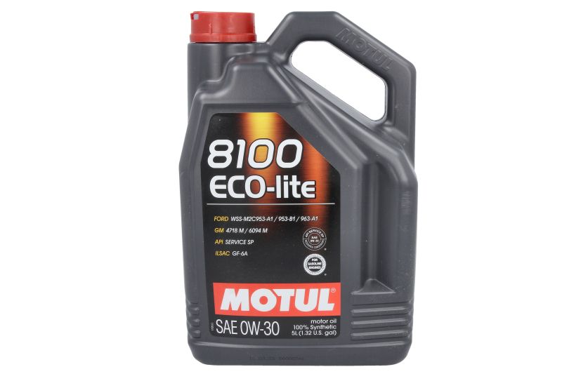 Ulei de motor Motul 8100 Eco-Lite 0W30 API ILSAC GF-6A, RC, SP 5L