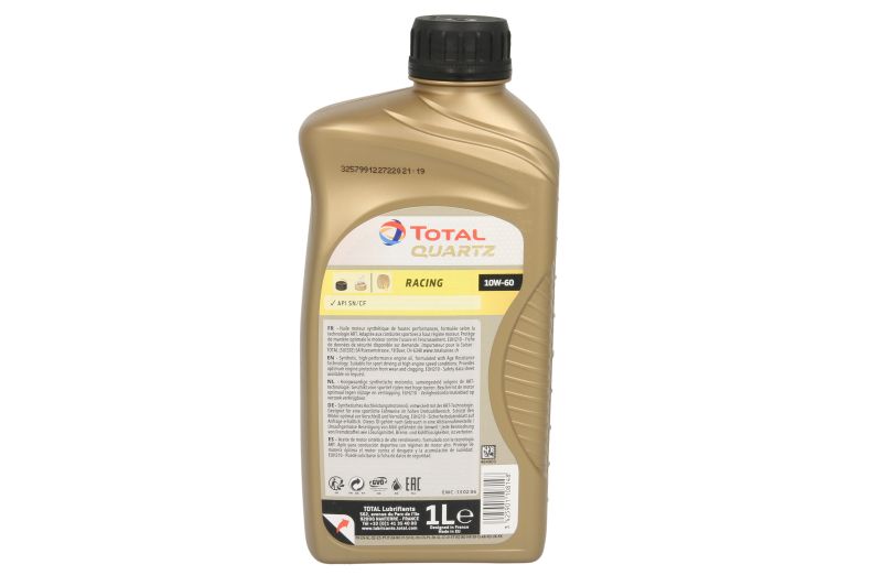 Ulei de motor Total Quartz Racing 10W60 API CF,SN 1L - imagine 2