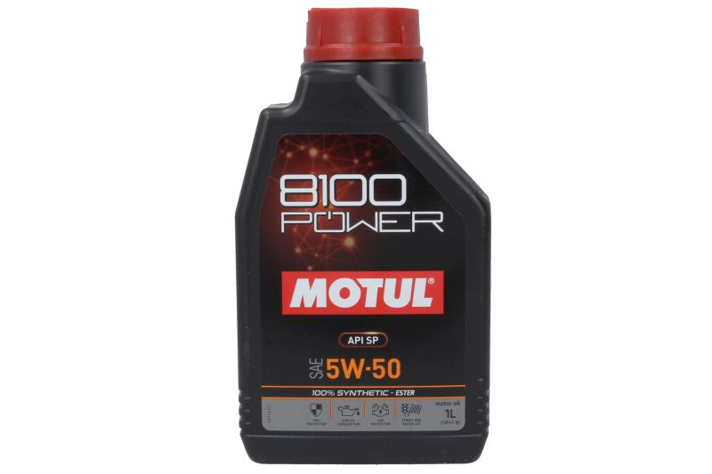 Ulei de motor Motul 8100 Power 5W50 API SP 1L - imagine 2