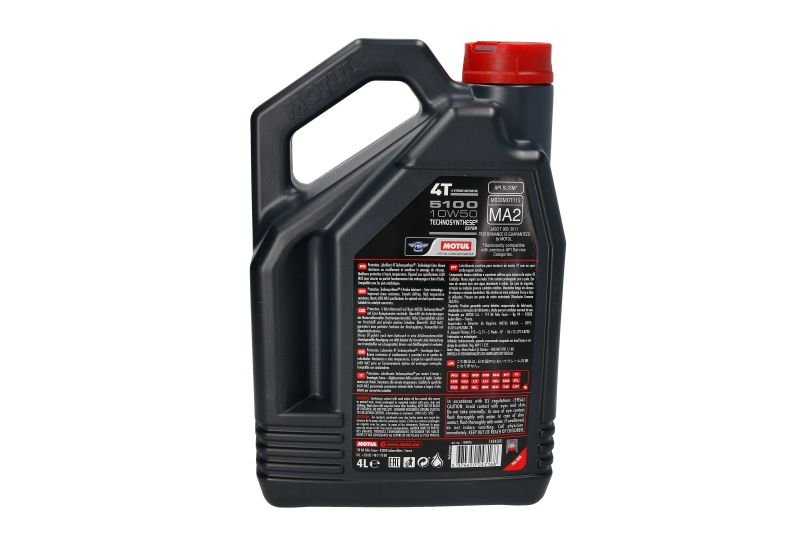 Ulei de motor Motul 5100 4T 10W50 API SM 4L - imagine 2
