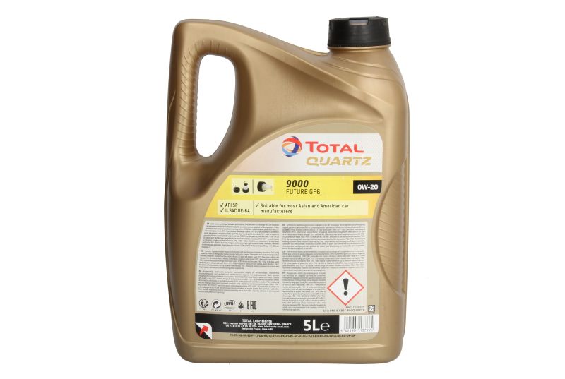 Ulei de motor Total Quartz 9000 Future GF6 0W20 API ILSAC GF-6A, SP 5L - imagine 2