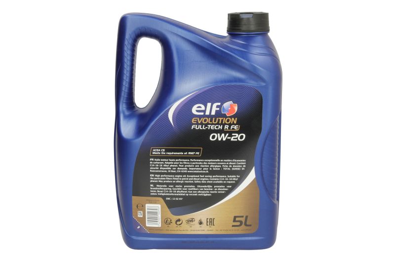 Ulei de motor Elf Evolution Full-Tech R FE 0W20 C5 5L - imagine 2
