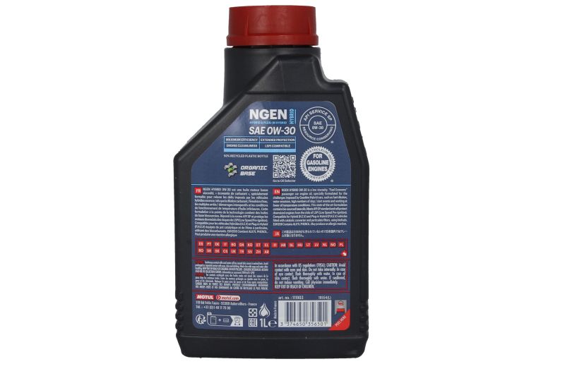 Ulei de motor Motul Ngen 0W30 ACEA GF-6A 1L - imagine 2