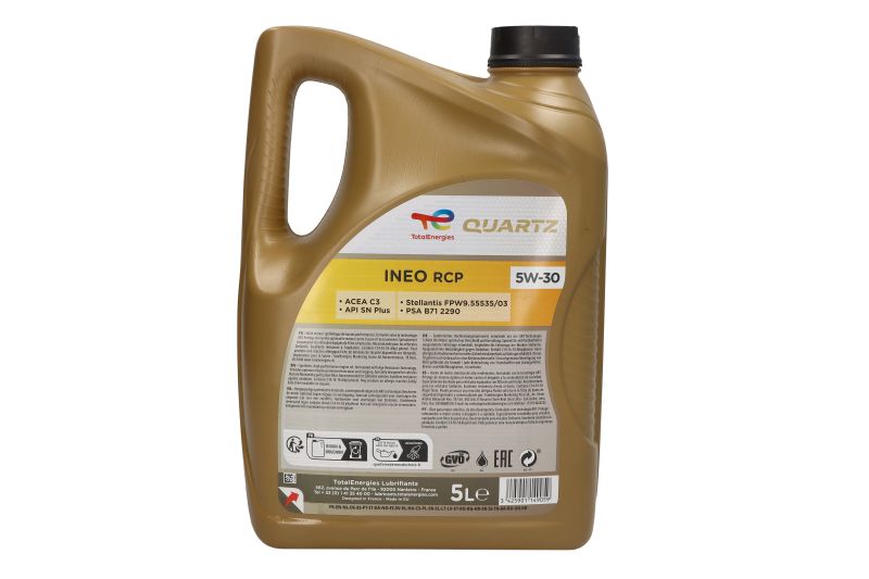 Ulei de motor Total Energies Quartz Ineo RCP 5W30 C3 5L - imagine 2