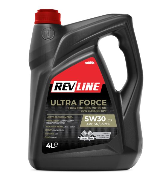 Ulei de motor Revline Ultra Force 5W30 C3 4L