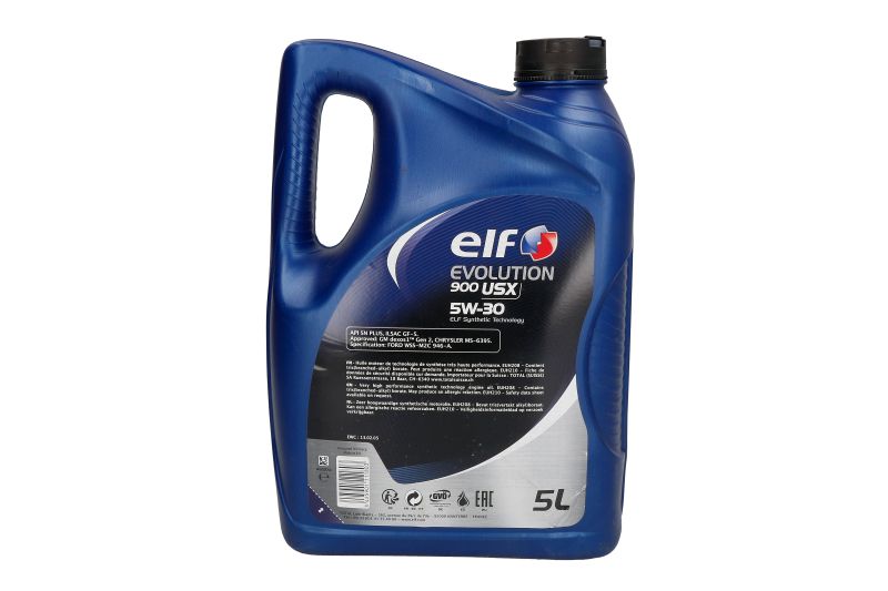 Ulei de motor Elf Evolution 900 USX 5W30 API ILSAC GF-6A, SP 5L - imagine 2