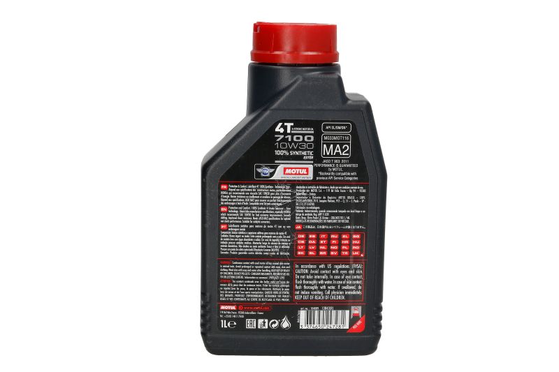 Ulei de motor Motul 7100 10W30 API SN 1L - imagine 2