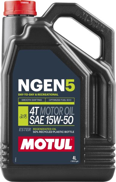 Ulei de motor Motul Ngen5 4T 15W50 API SP 4L