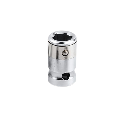 Suport tubular pentru bit insurubare TOPTUL FTAB1212, antrenor 3/8 inch, prindere 10 mm, lungime 29 mm, satinat