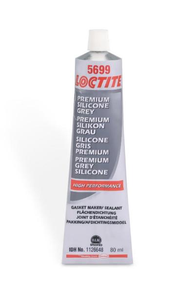 Silicon de etansare gri, tub 80 ml, -55/200°C